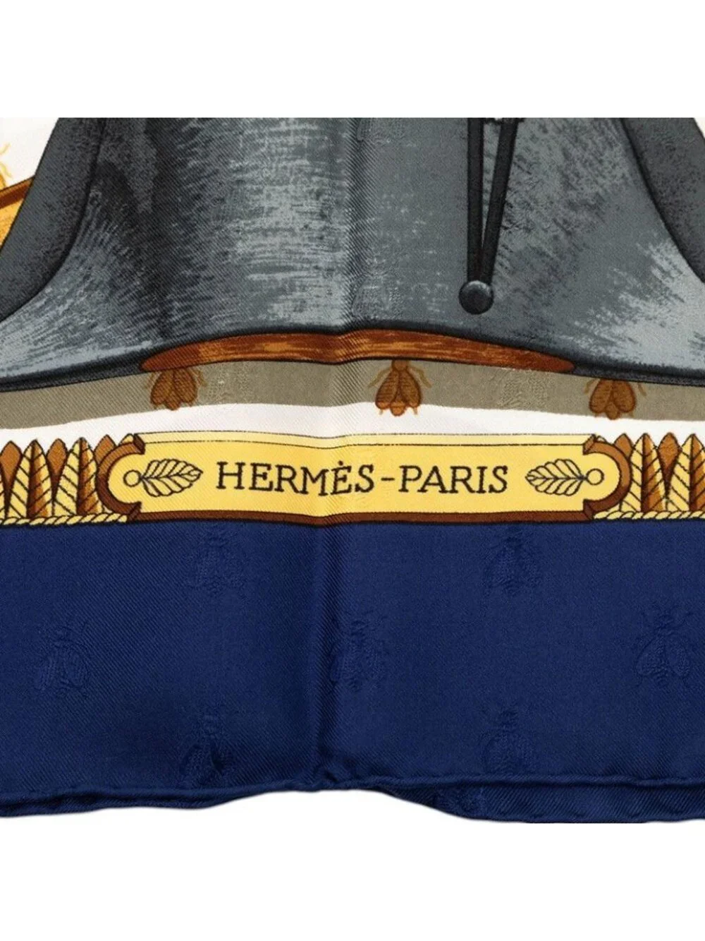 Hermes Carre 90 Napoleon Multicolor Silk Scarf - Picture 3 of 9